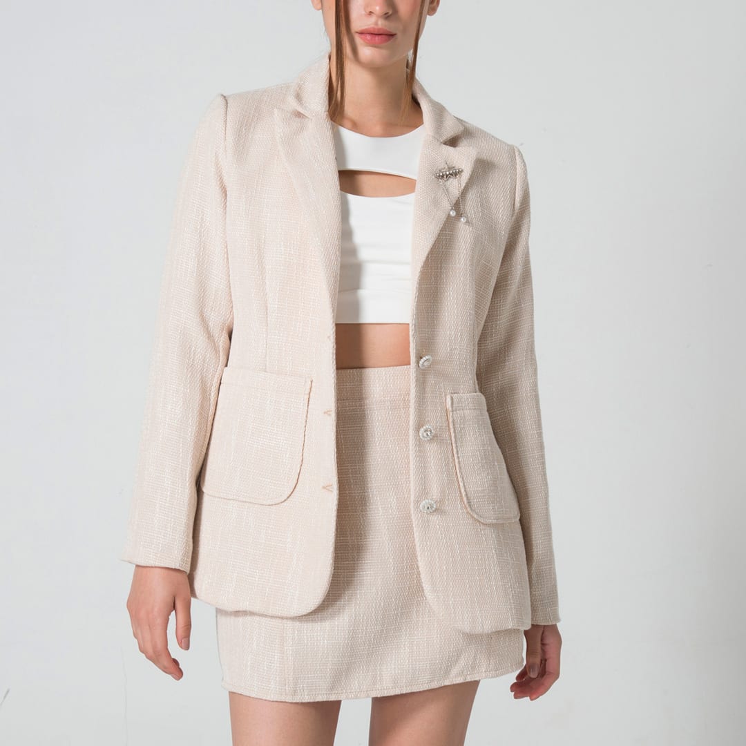 Blazer Regular Cuello Solapa Kiss - imagen 7