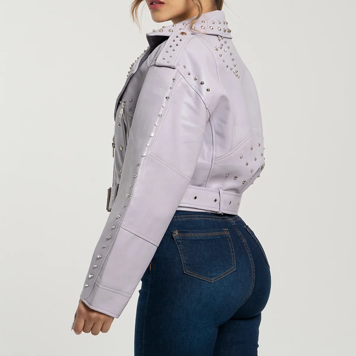 Chaqueta Sintetica Biker Oversize Oasis - imagen 16