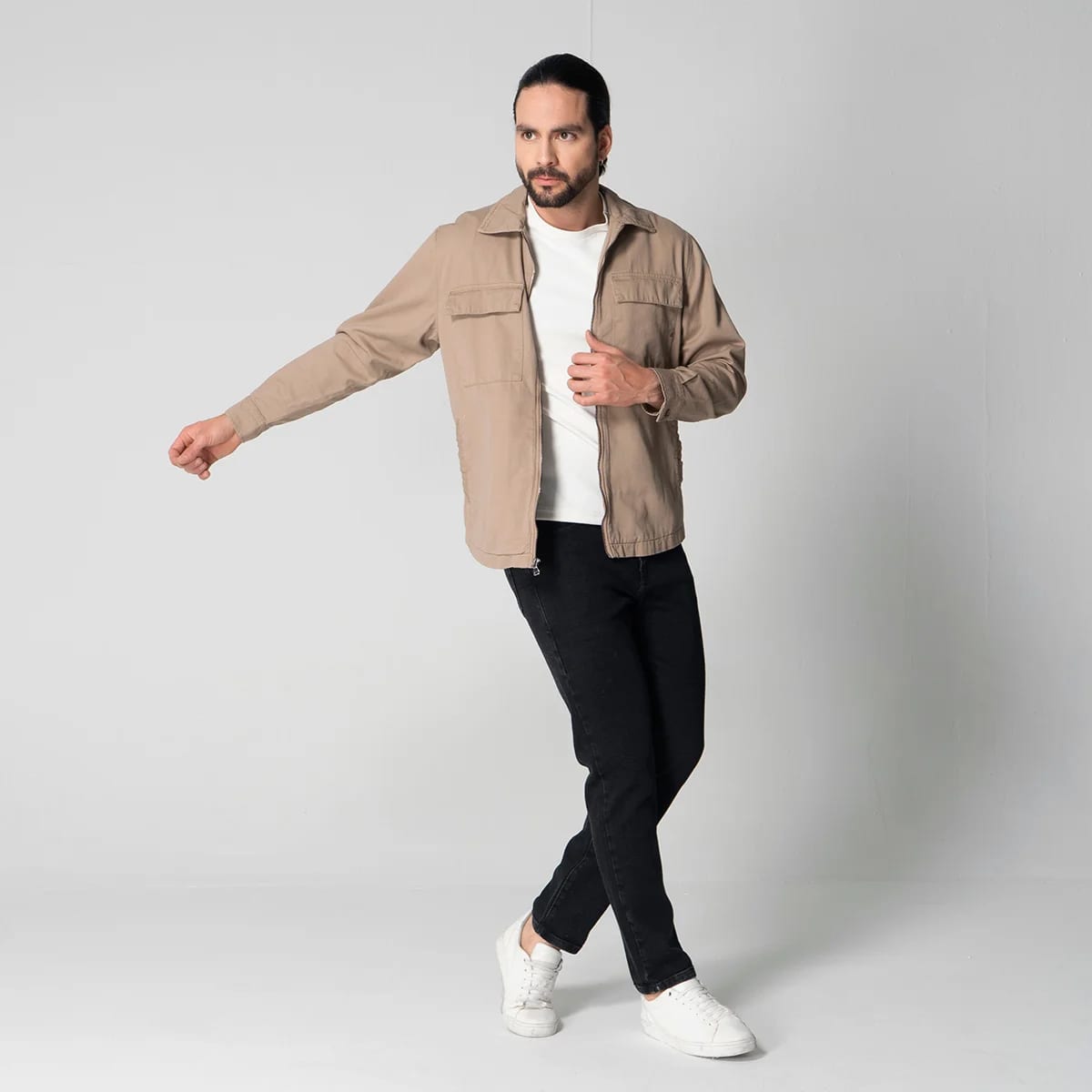 Chaqueta Dril Regular Bgi - imagen 6
