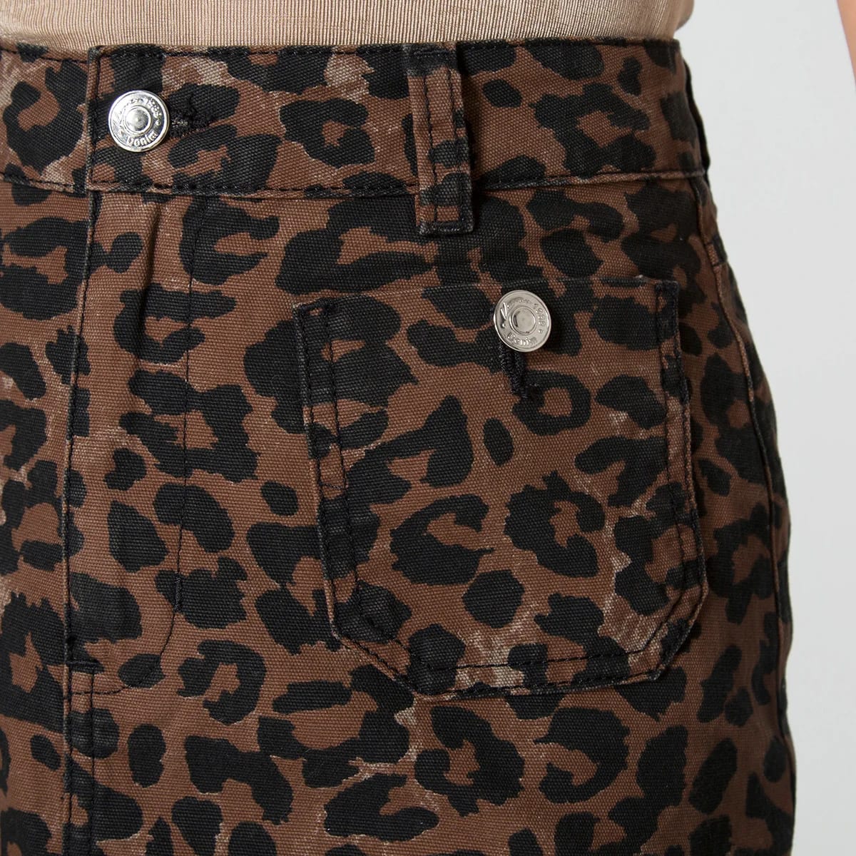 Falda Larga Slim Animal Print Midi Gadiel - imagen 8