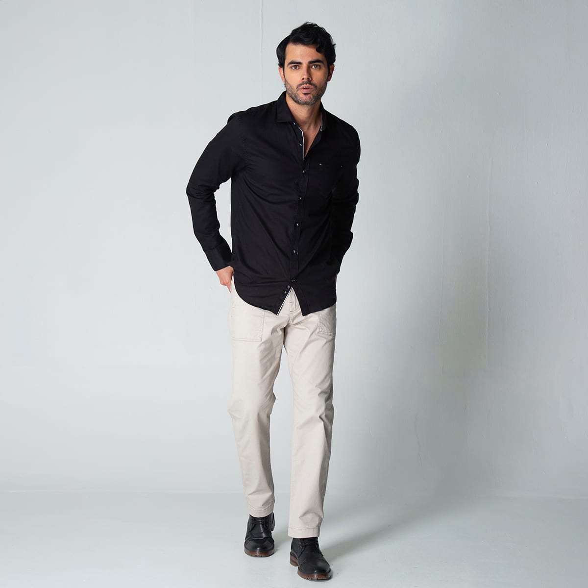 Camisa Formal Unicolor Turpiales - imagen 10
