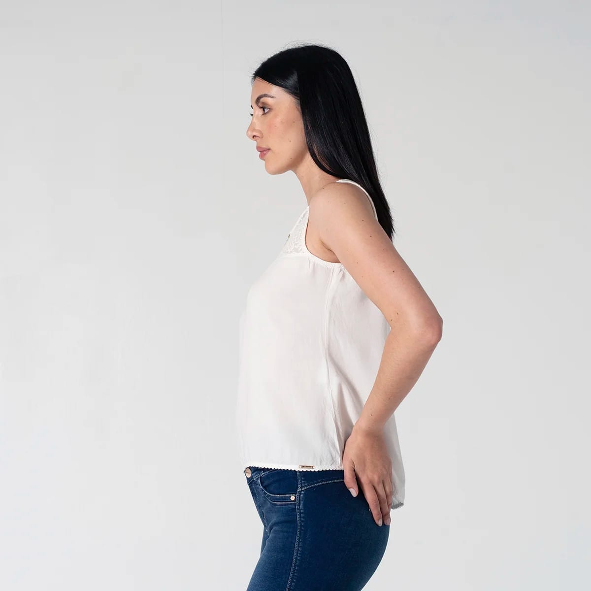 Blusa Slim Manga Sisa Rudi - imagen 9