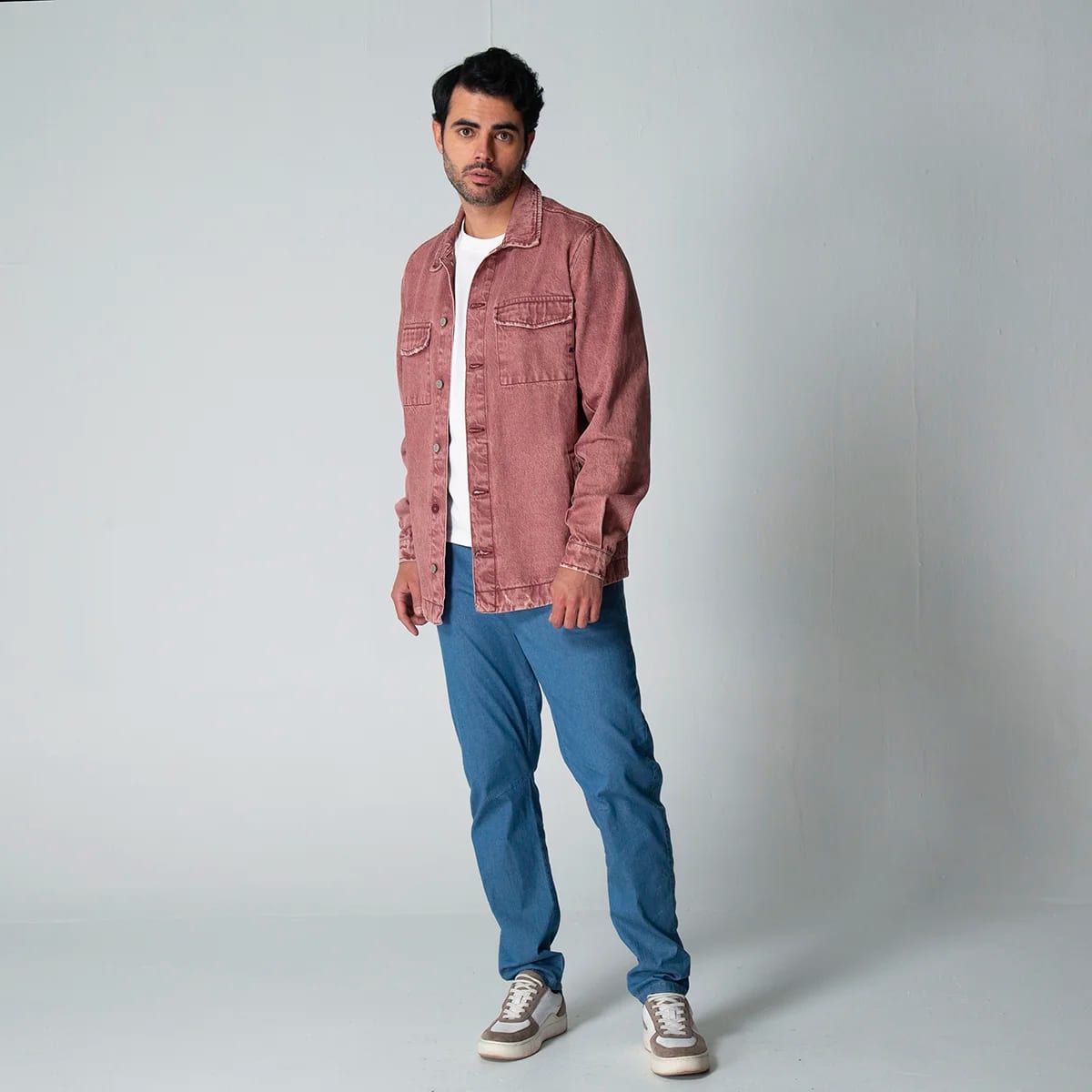Chaqueta Regular Denim Clasica Terra - imagen 5