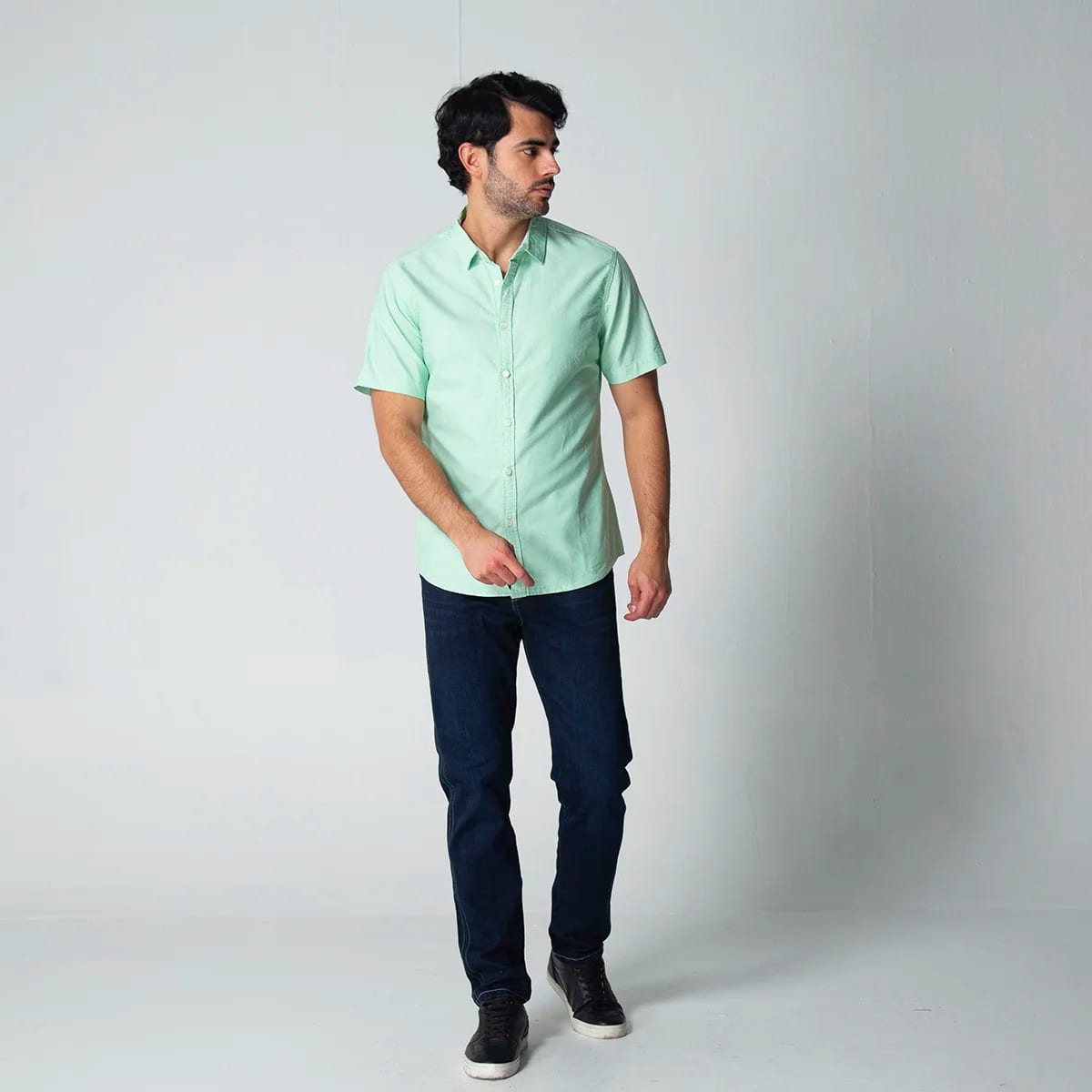 Camisa Slim Manga Corta Royal - imagen 11