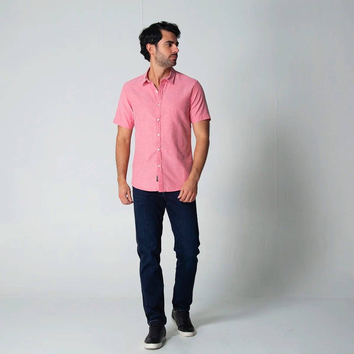 Camisa Slim Manga Corta Royal - imagen 12