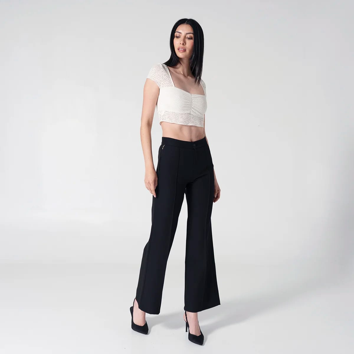 Blusa Crop Slim Gaby - imagen 7