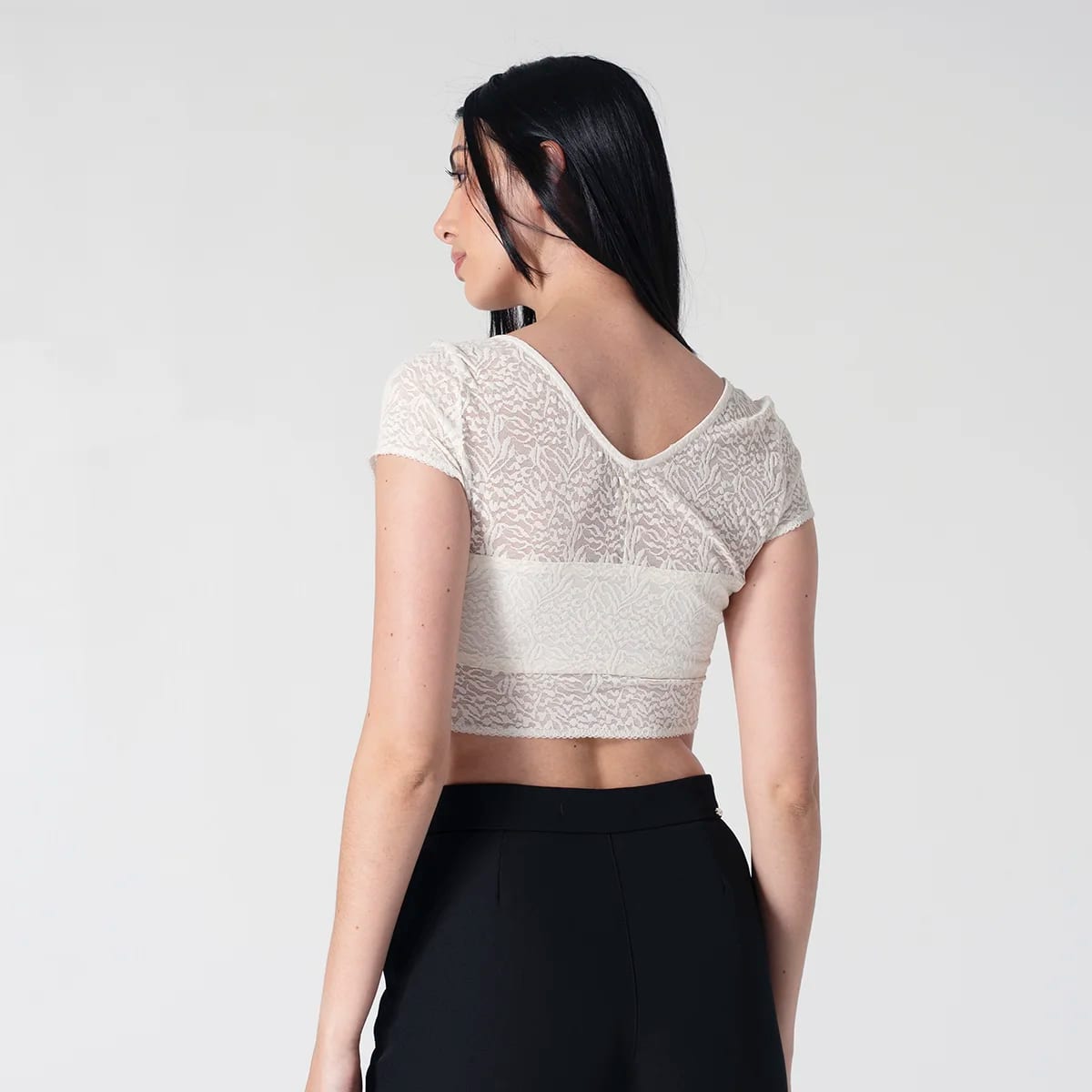 Blusa Crop Slim Gaby - imagen 10