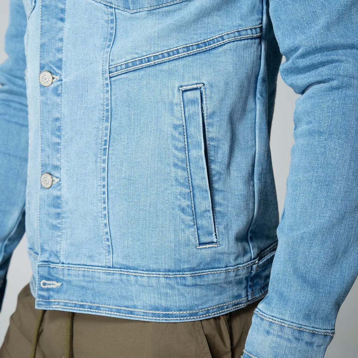 Chaqueta Denim Clasica Slim Italia - imagen 12