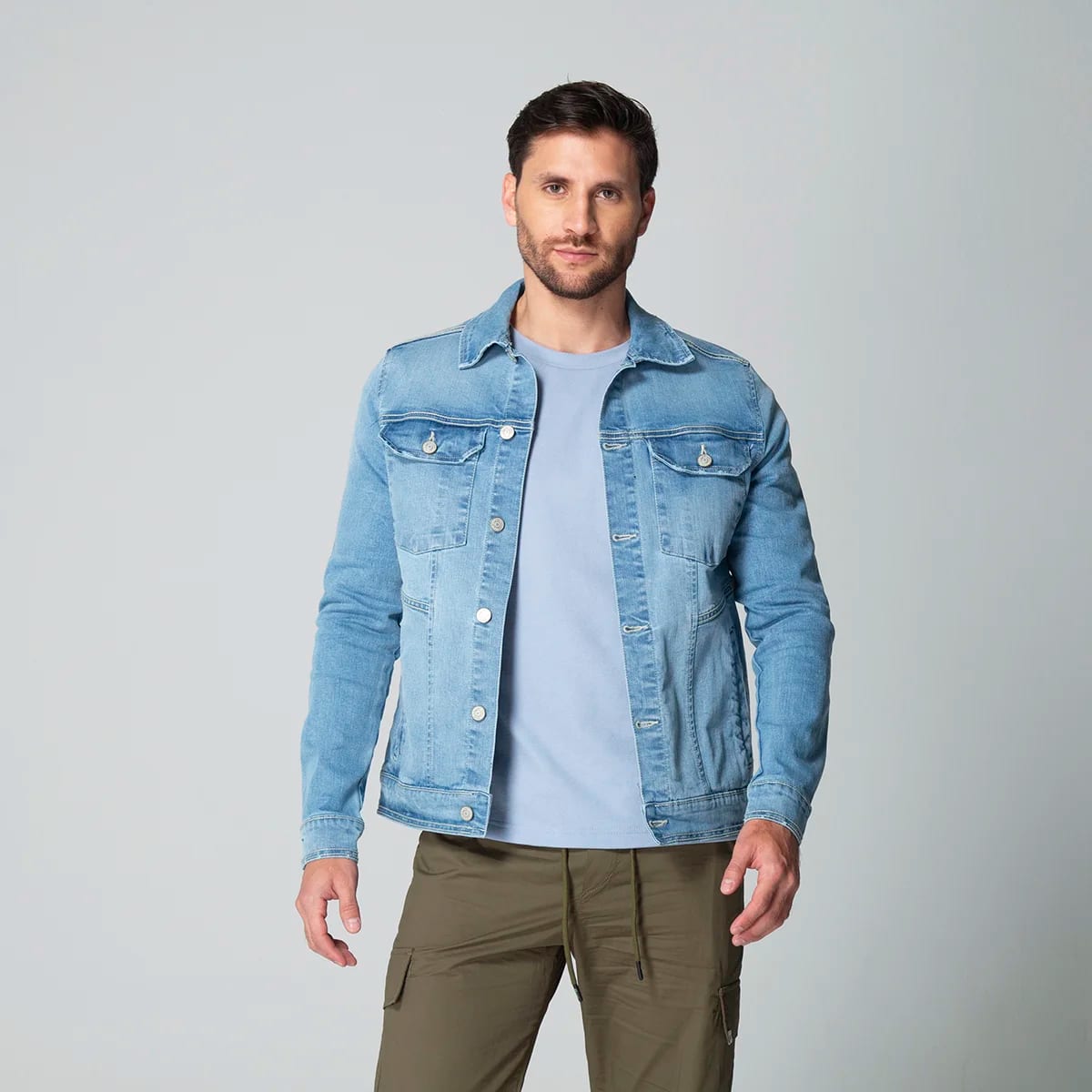 Chaqueta Denim Clasica Slim Italia - imagen 7
