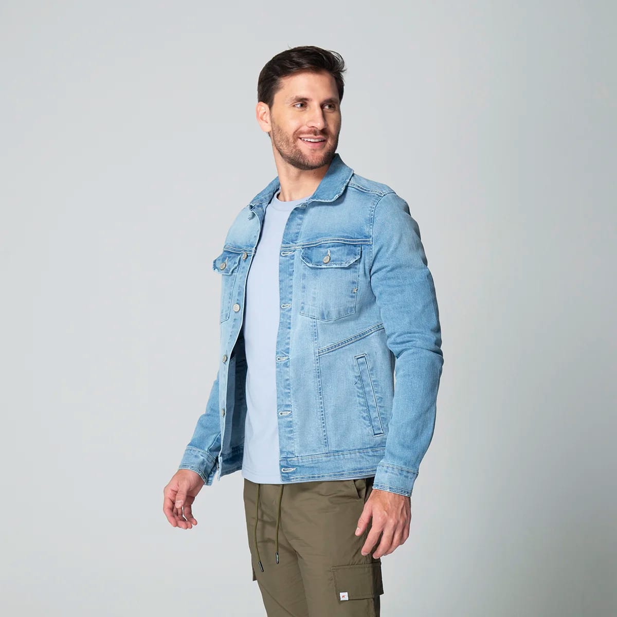 Chaqueta Denim Clasica Slim Italia - imagen 9