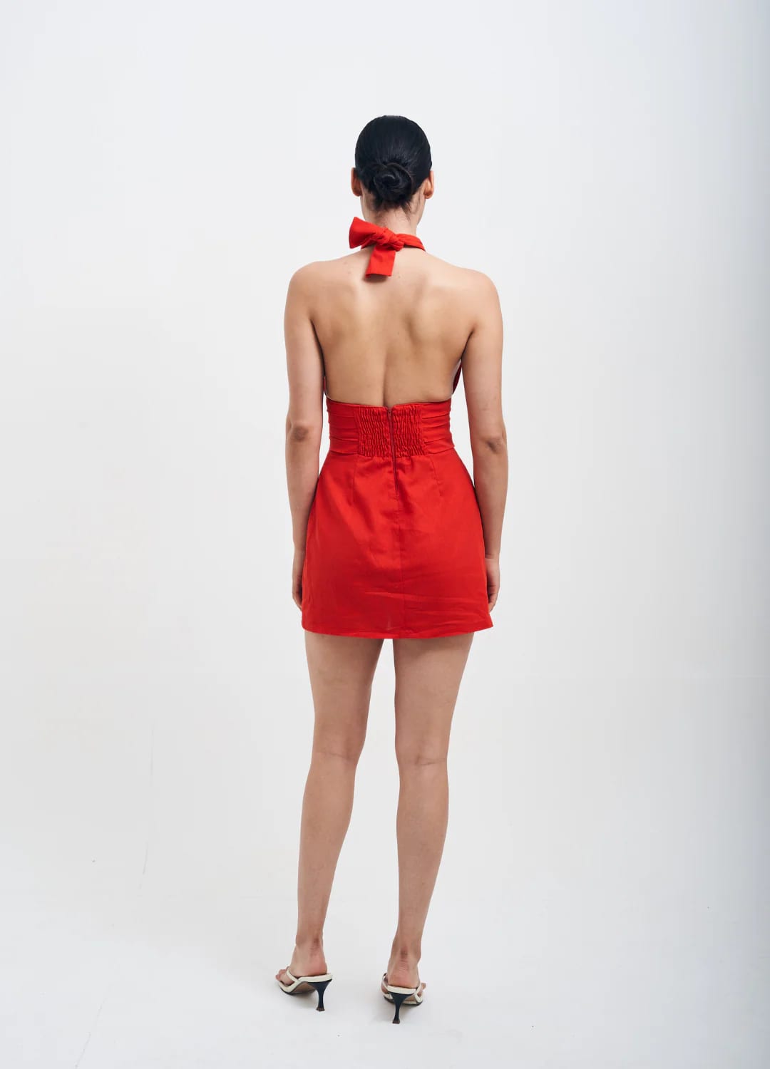 Vestido Lola Rojo Muestra - imagen 9