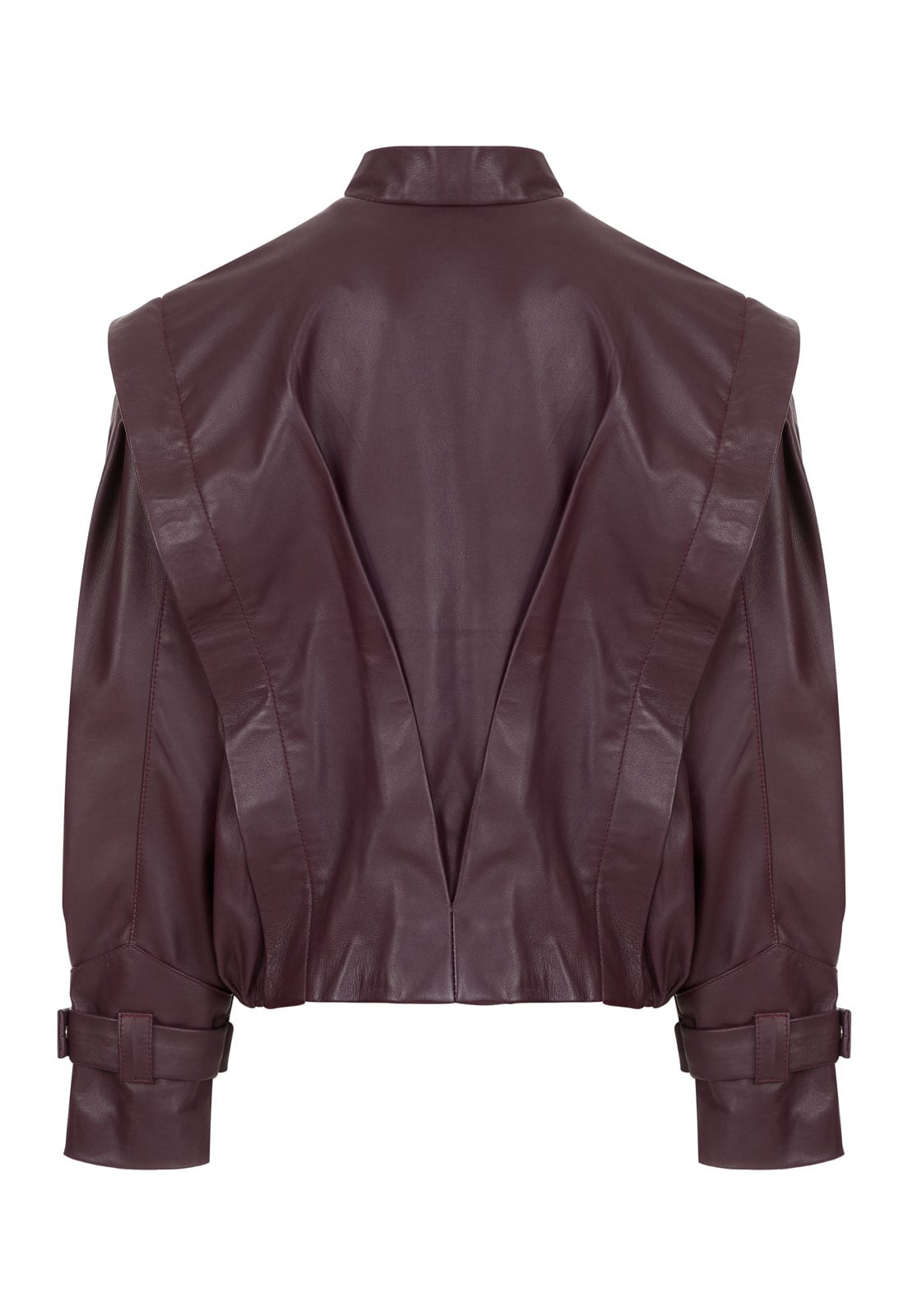 BOMBER LEATHER JACKET - imagen 10
