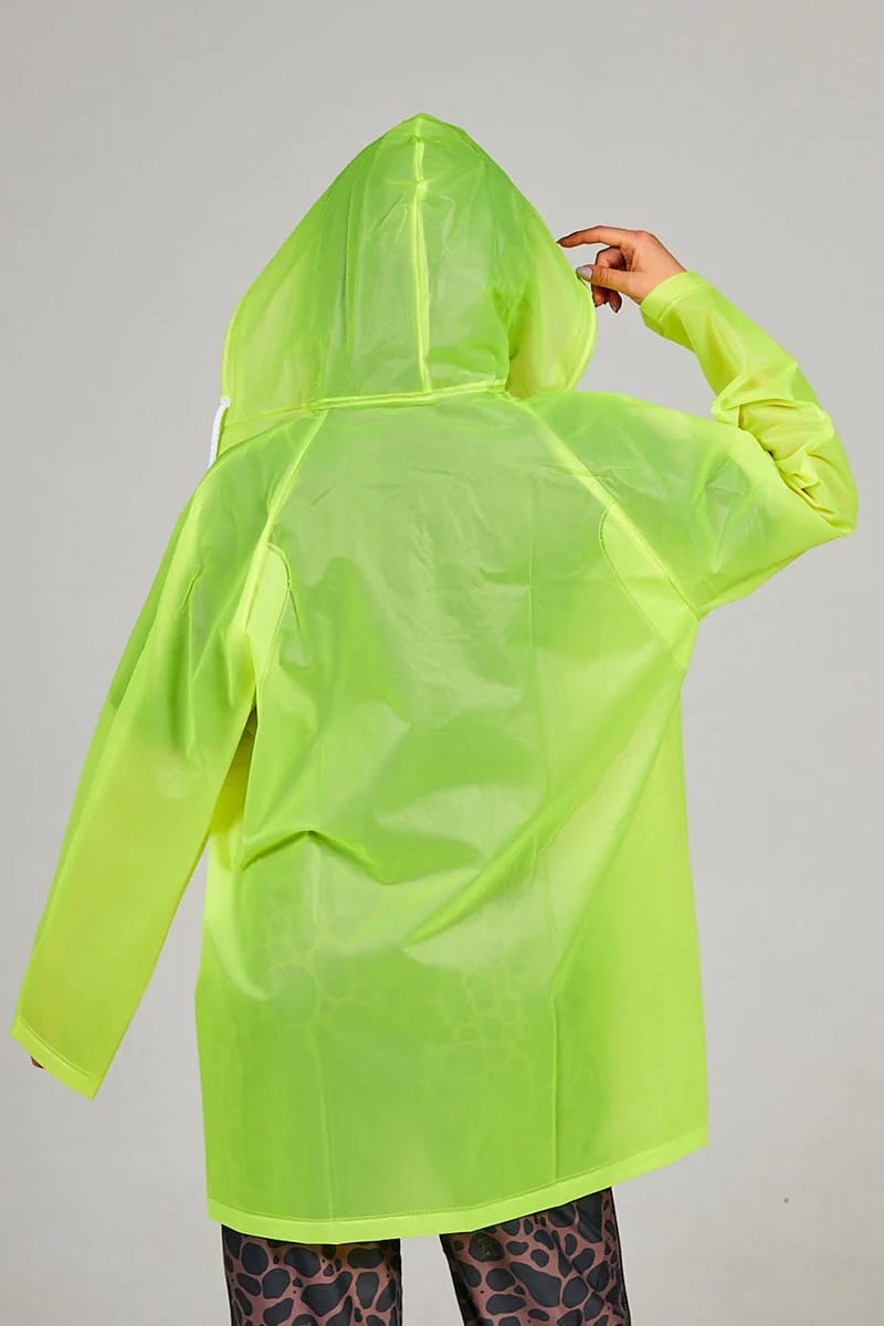 Capa Lluvia Verde Acido - imagen 4