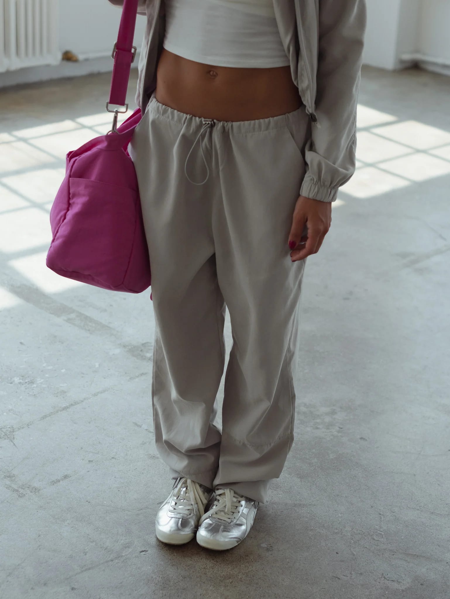 FLOW PANTS - LIGHT GRAY - imagen 4