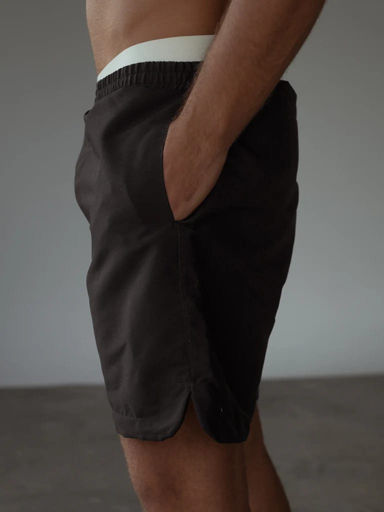 MEN CLASSY SWIMSHORT - BLACK - imagen 8
