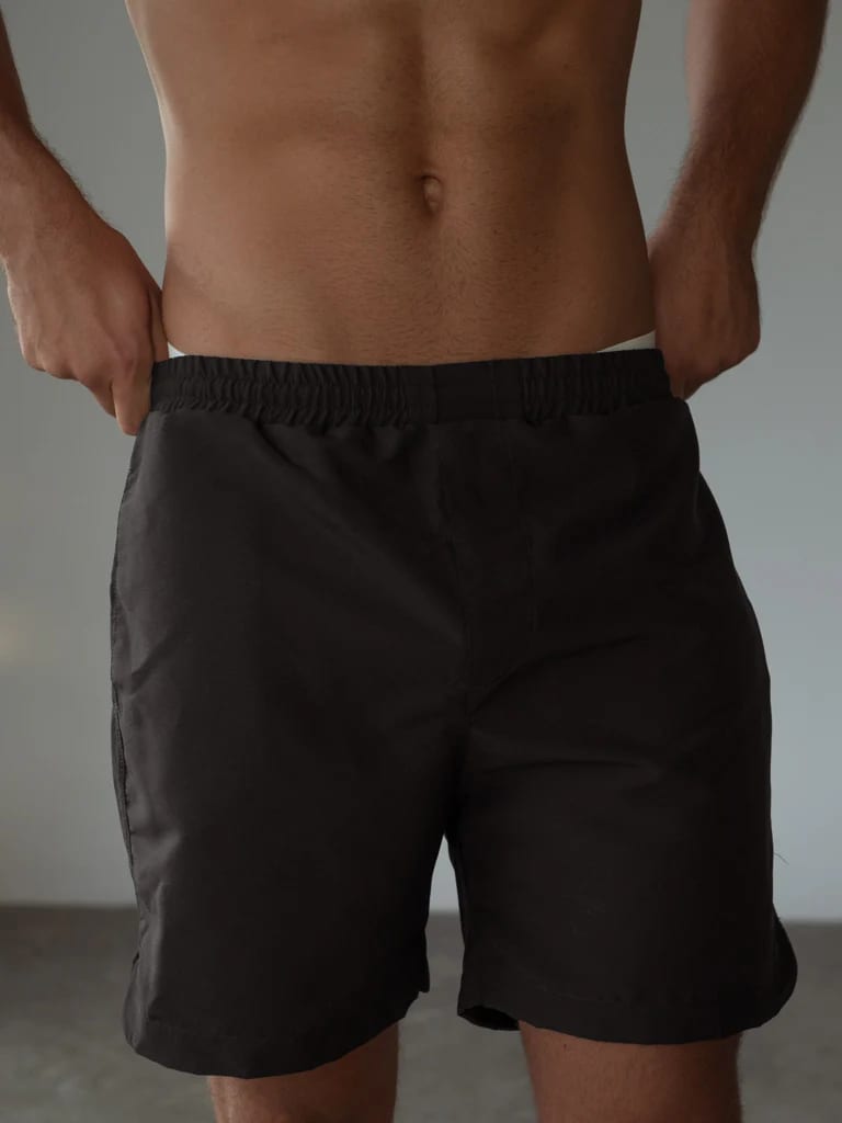 MEN CLASSY SWIMSHORT - BLACK - imagen 5
