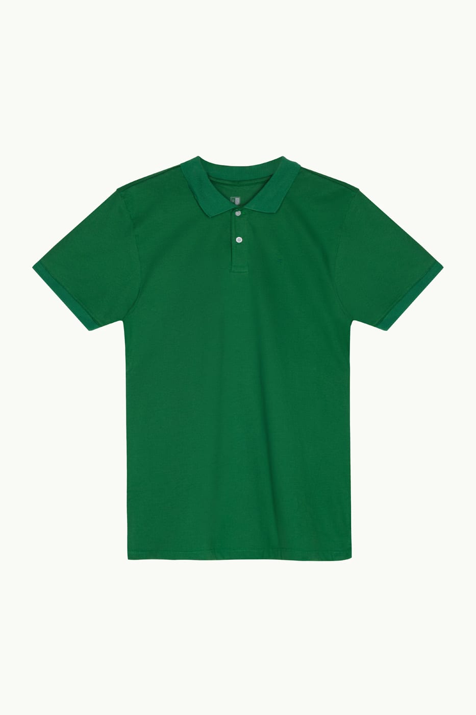 Camiseta Polo 100% Algodón Piqué Verde Oscuro - imagen 8