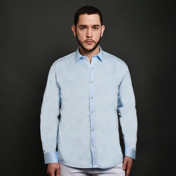 CAMISA ML 100% ALGODON HOMBRE - imagen 121