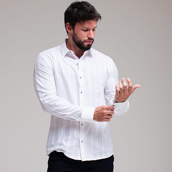 CAMISA ML 100% ALGODON HOMBRE - imagen 16