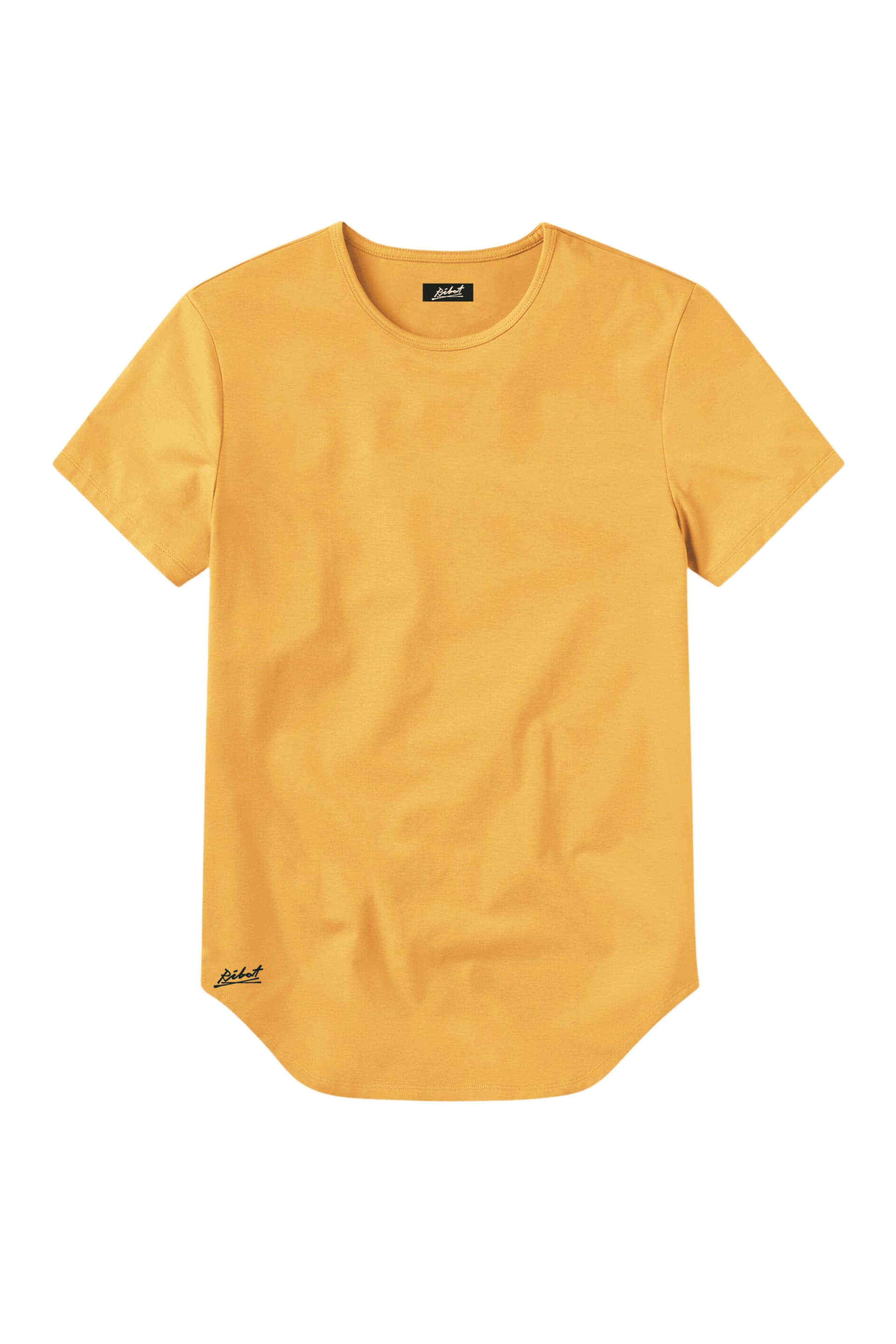 Camiseta Básica Curve Mostaza - imagen 1