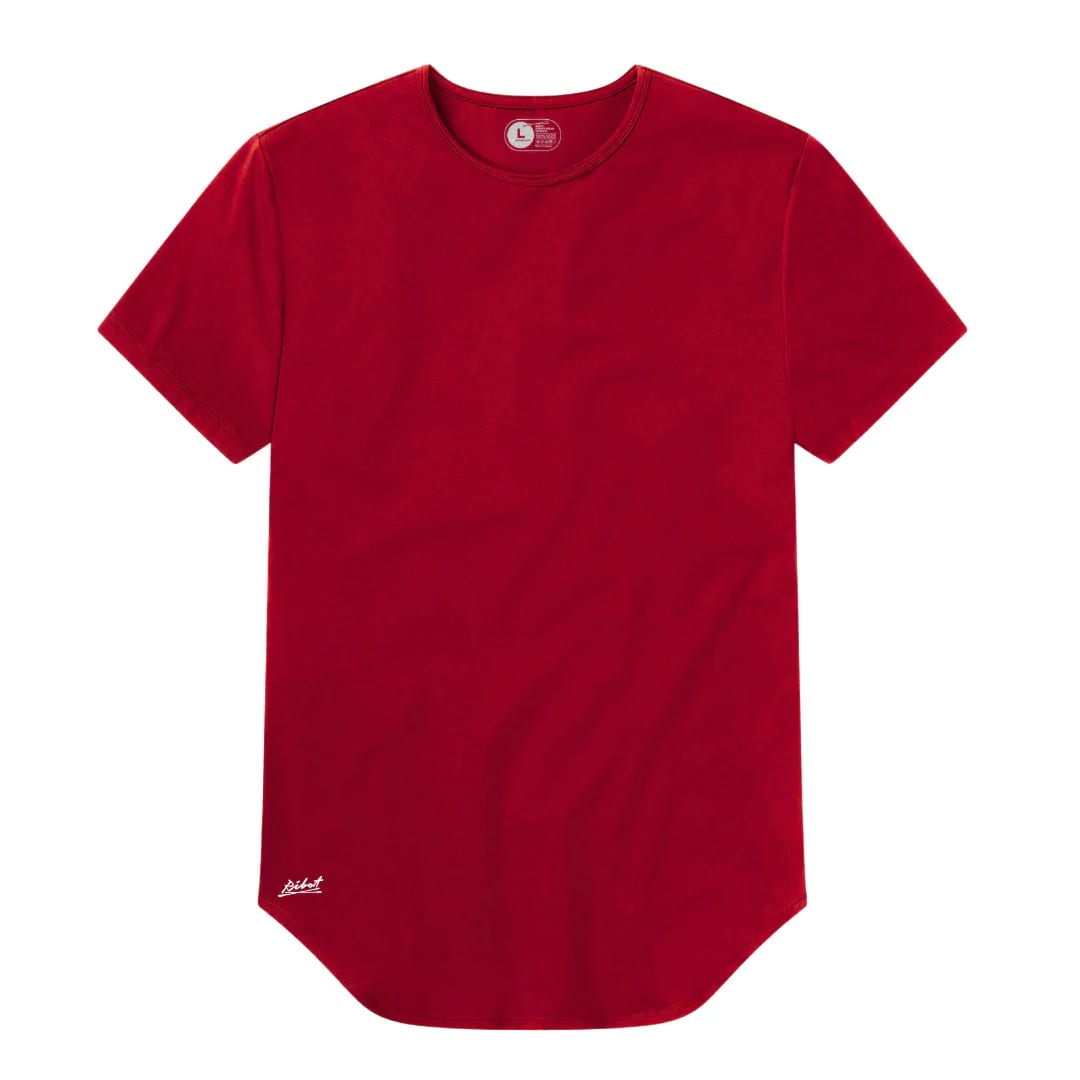Camiseta Básica Curve Rojo - imagen 1