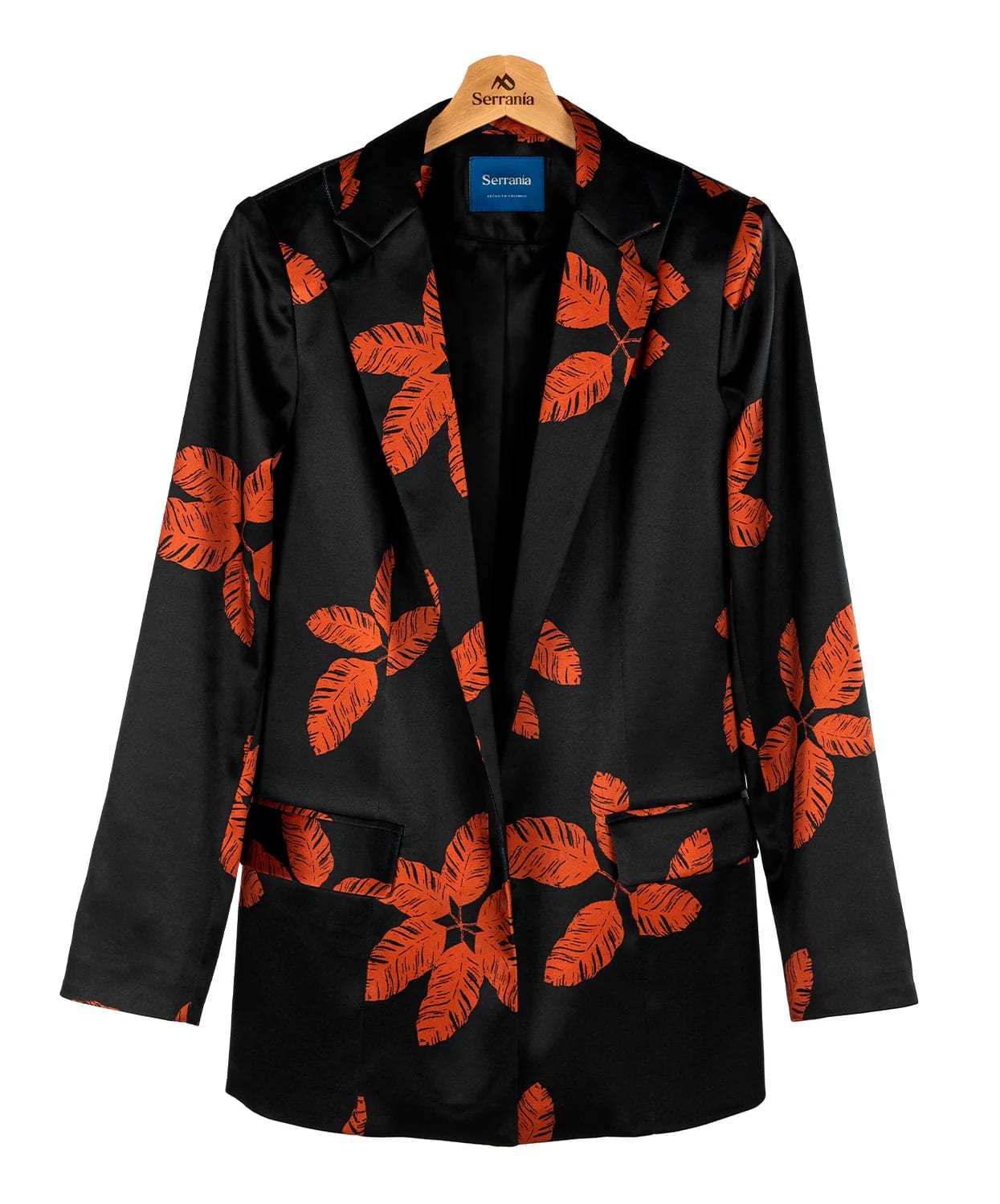Blazer Flora Negro Cocora - imagen 4