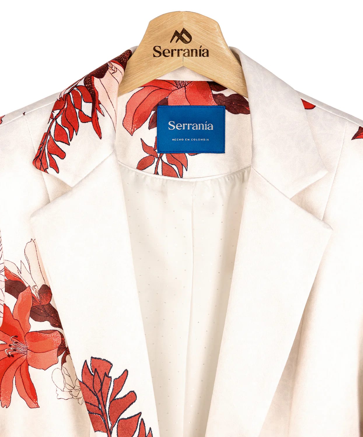 Blazer Flora Marfil Cayeno - imagen 10