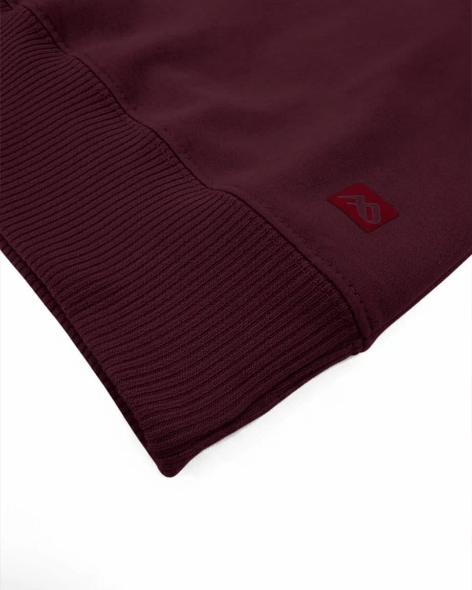 Buzo cuello alto hombre Vinotinto Burdeos - imagen 14