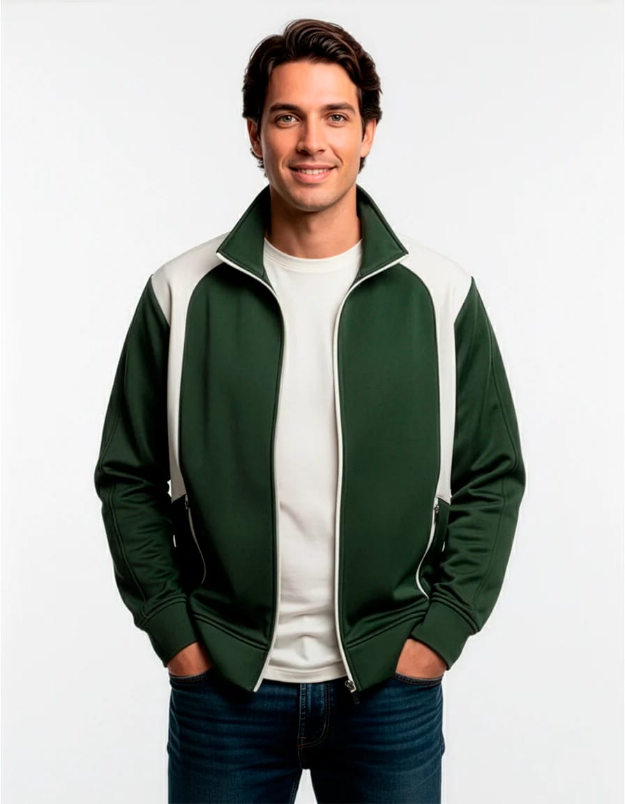 Chaqueta Sporty Verde Bosque - imagen 1
