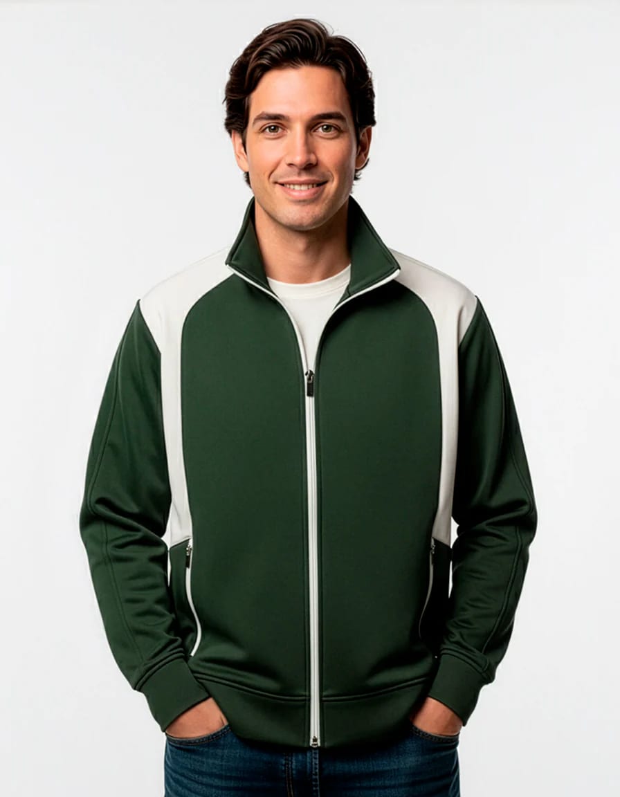 Chaqueta Sporty Verde Bosque - imagen 3