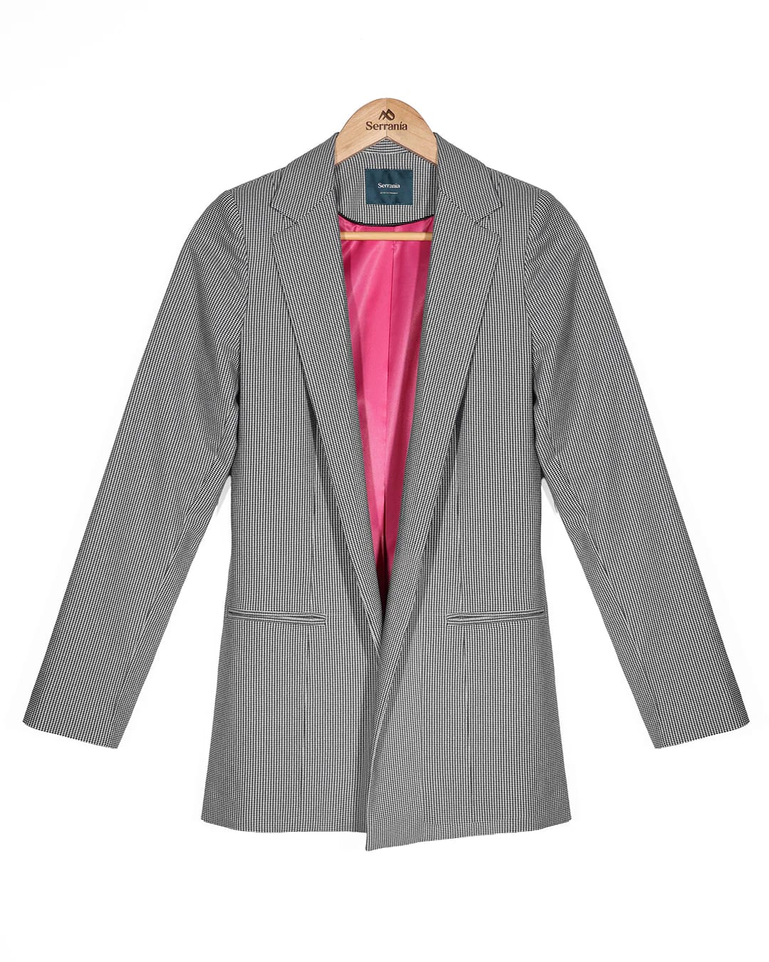 Blazer de Cuadros Negro New Napoles - imagen 17