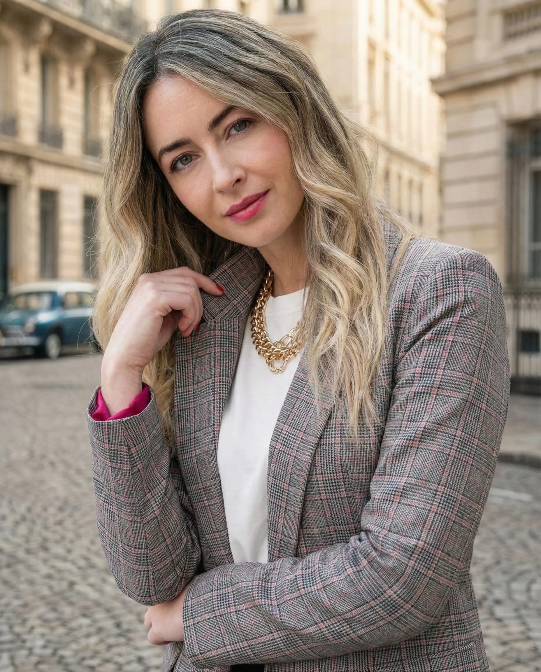 Blazer de Cuadros Cambridge - imagen 12