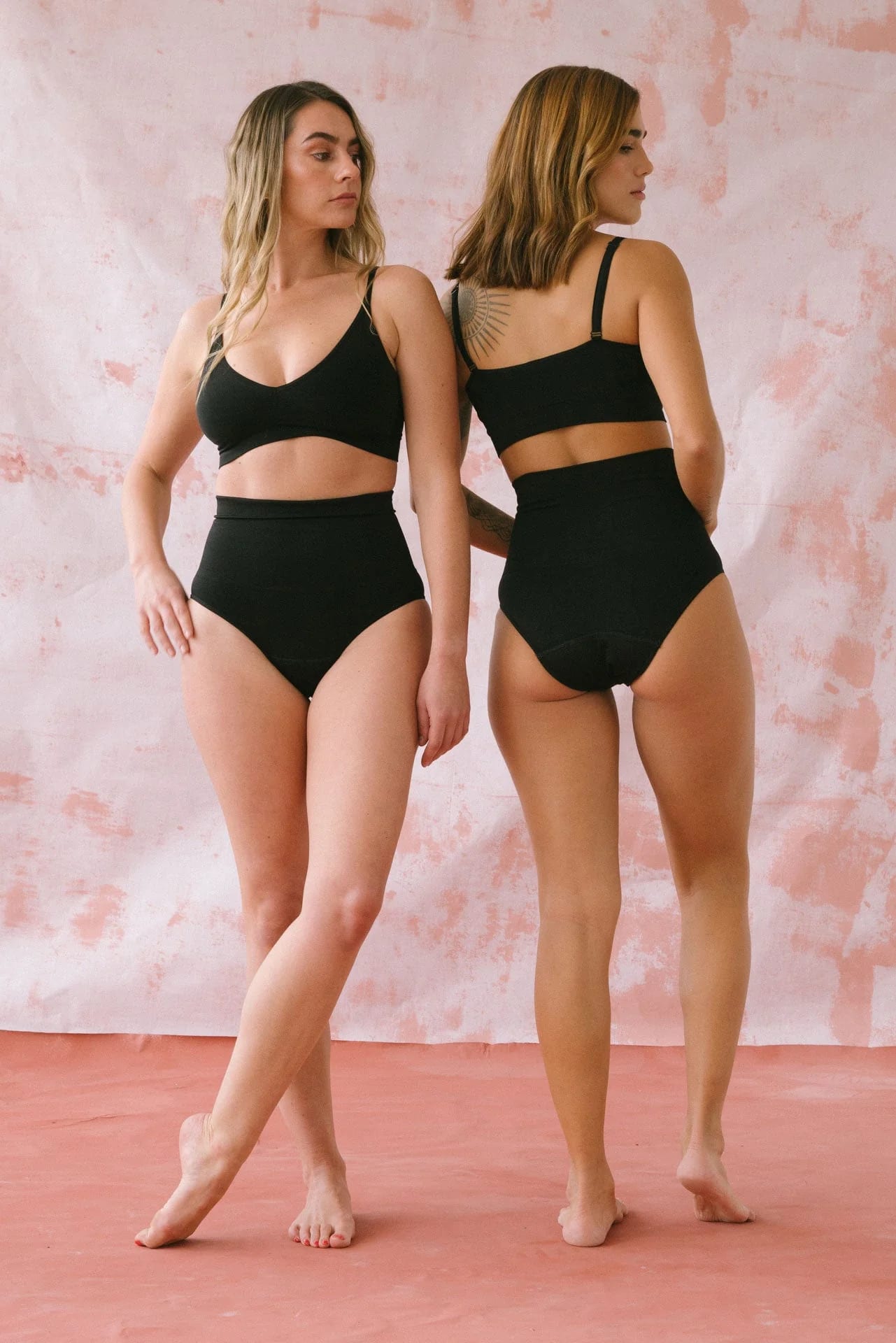 Calzones Menstruales |  Tiro Alto para Flujo Medio - imagen 3