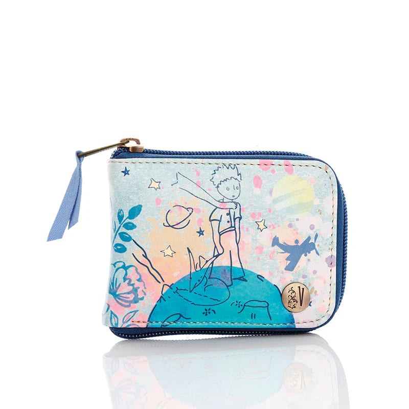 Billetera Venecia Pequeña Para Mujer Coleccion El Principito - imagen 1