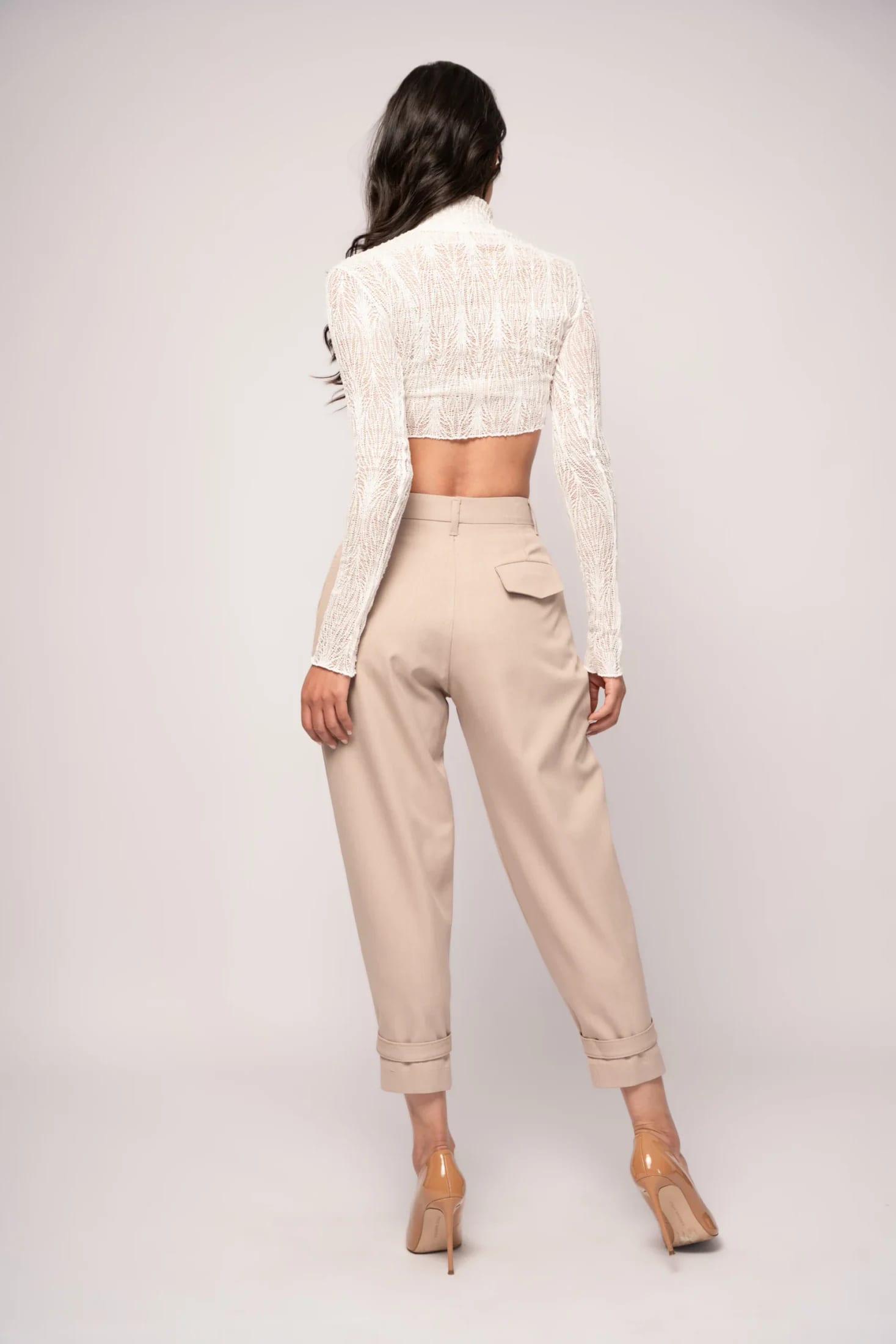 Pantalón Baggy Beige - imagen 2