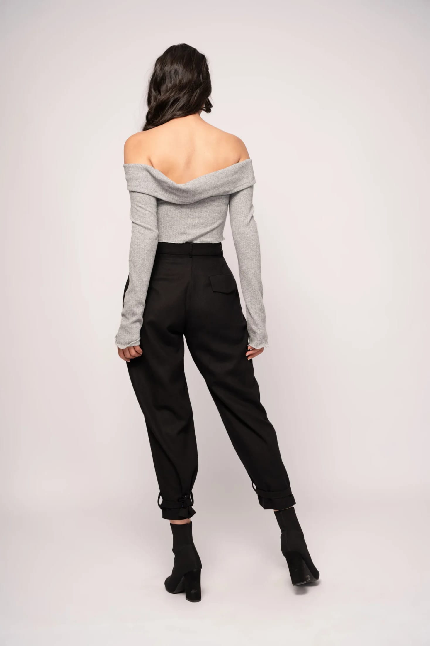 Pantalón Baggy Negro - imagen 2