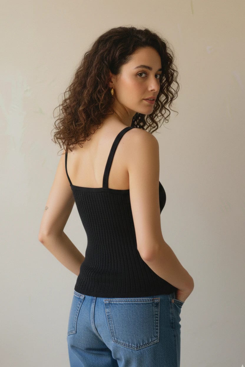 Top Tejido Negro - imagen 3