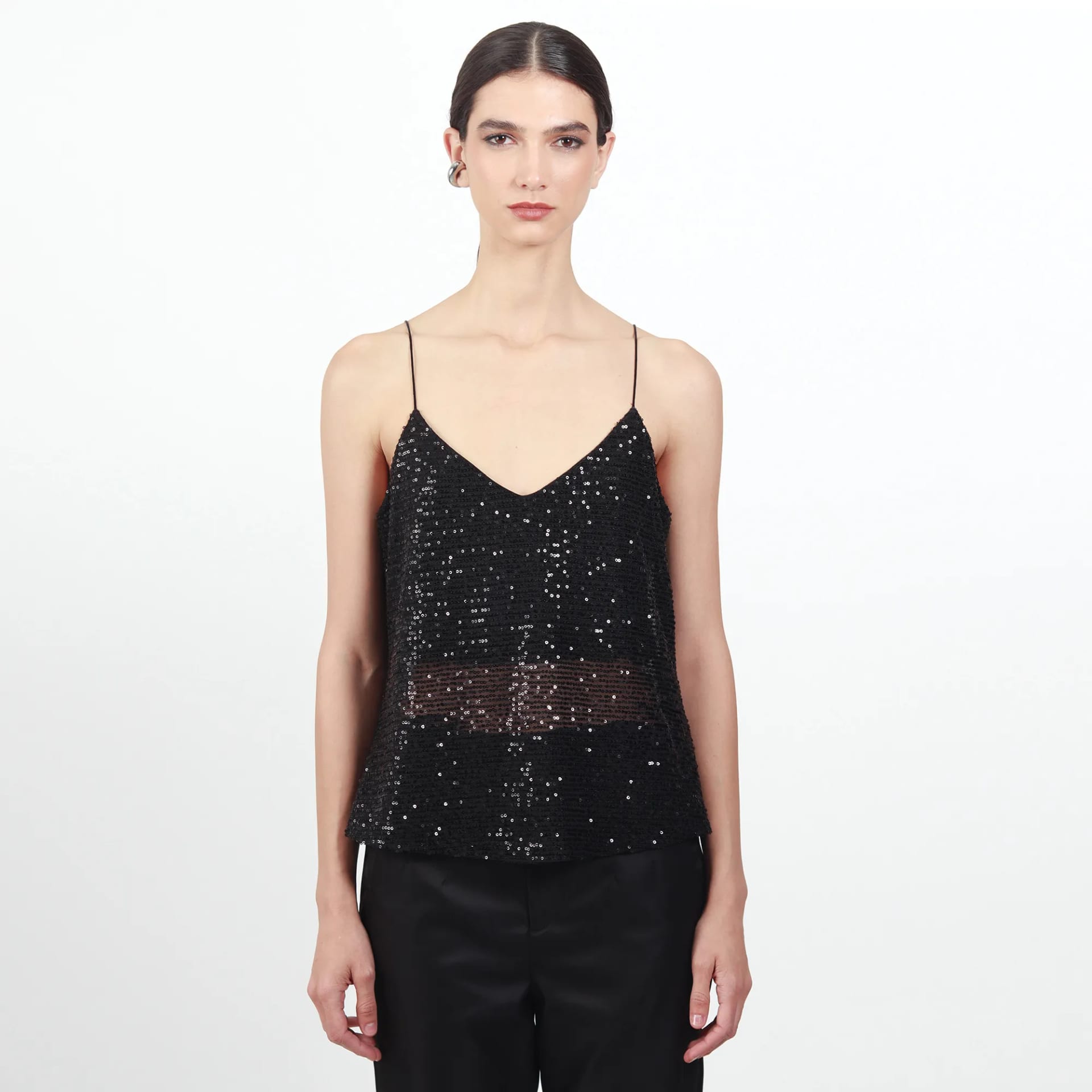 Blusa Cuello V Manga Sisa - imagen 43