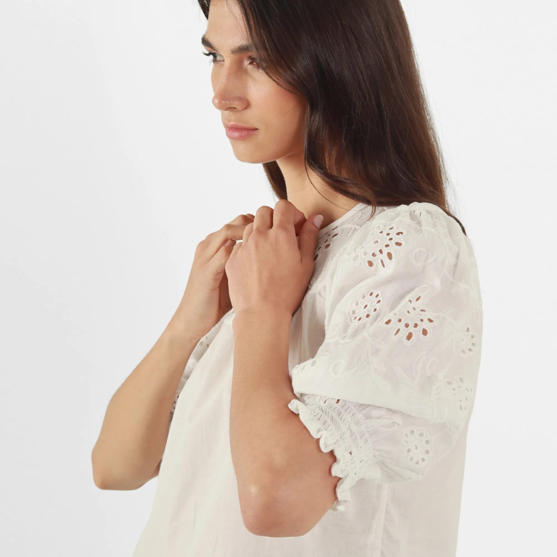 Blusa Cuello Redondo Manga 3Cuartos - imagen 36