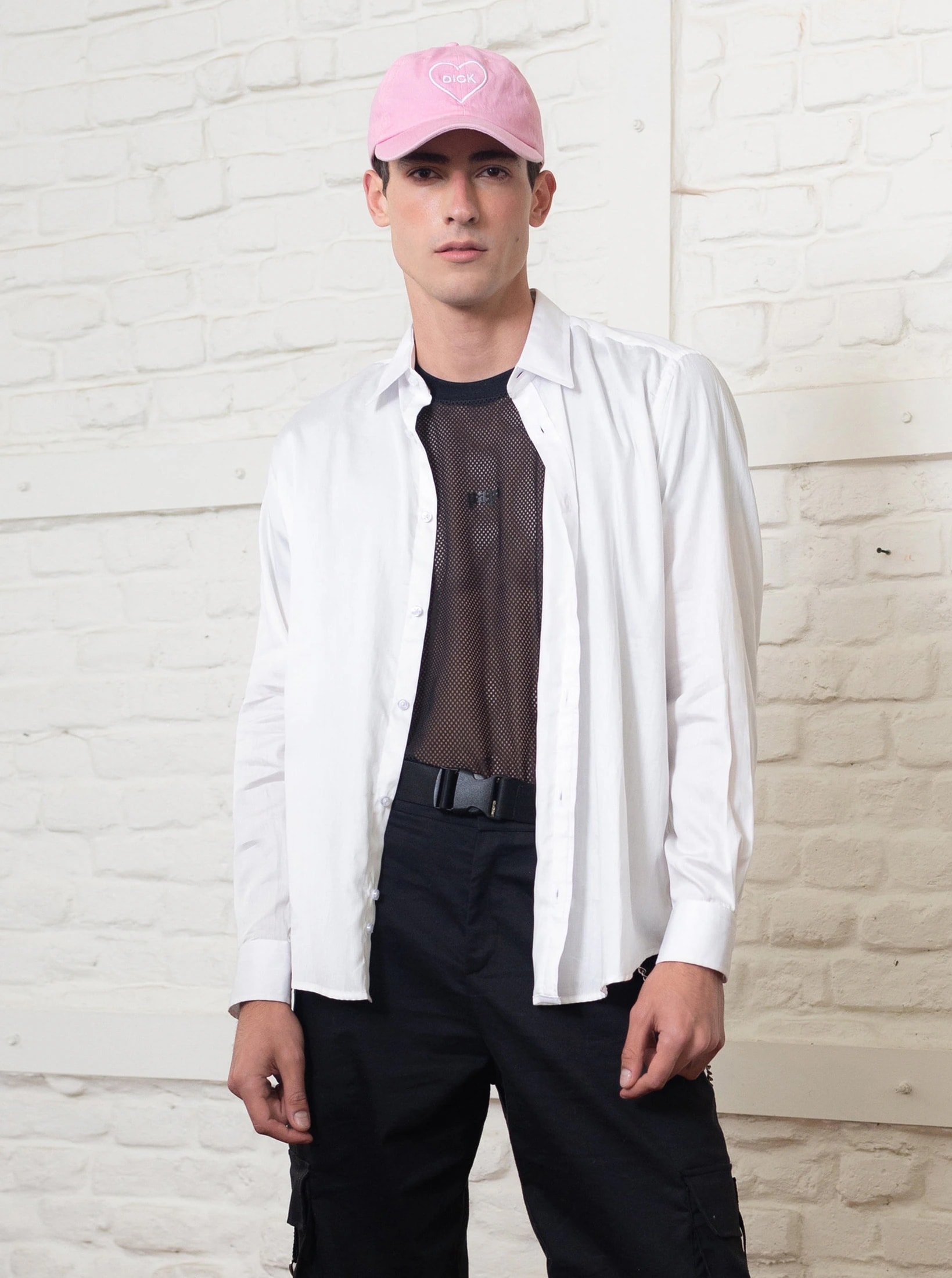 Party Oversized Shirt - White - imagen 1