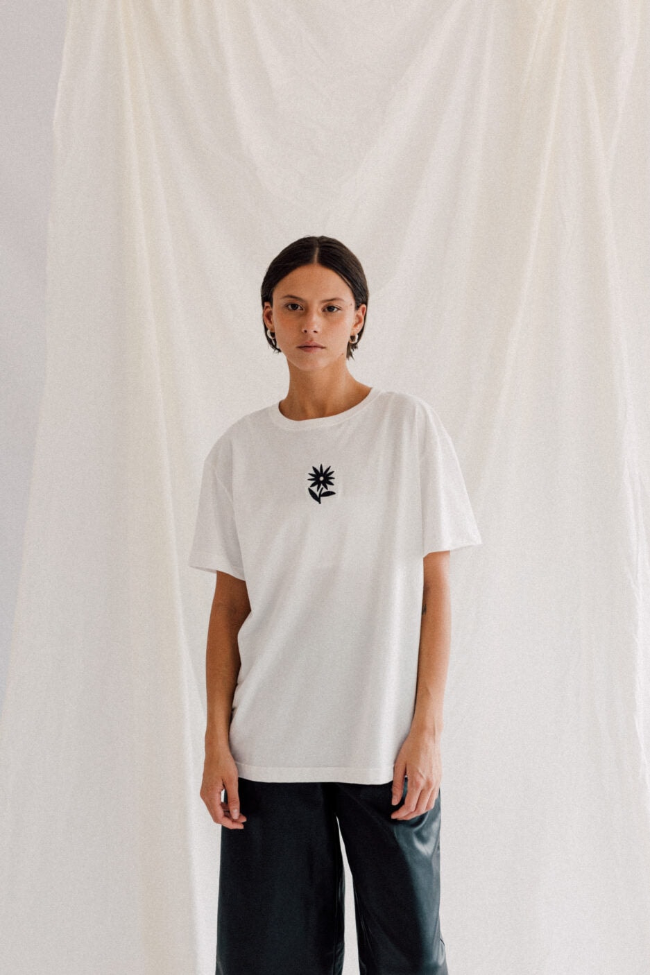 CAMISETA PRIMAVERA BLANCA - imagen 1