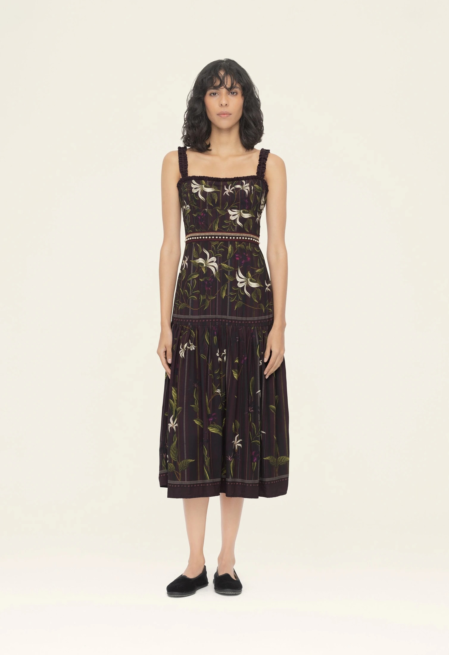 Níspero Café Midi Dress - imagen 1