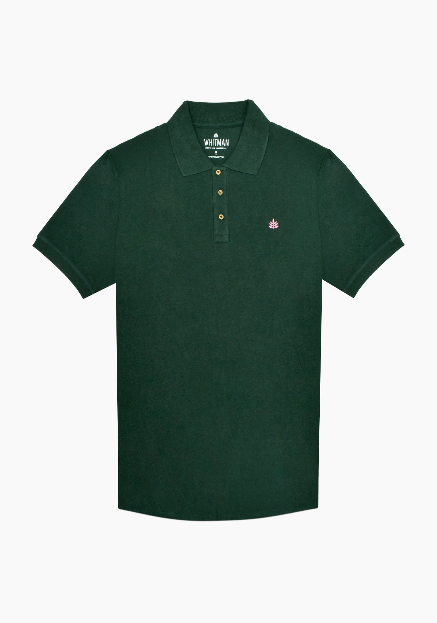 Camiseta Tipo Polo Verde Osc. L-Ros - imagen 1