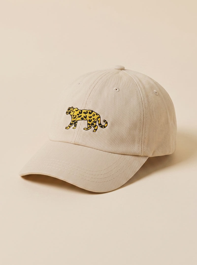 GORRA JAGUAR BEIGE VINTAGE - imagen 1