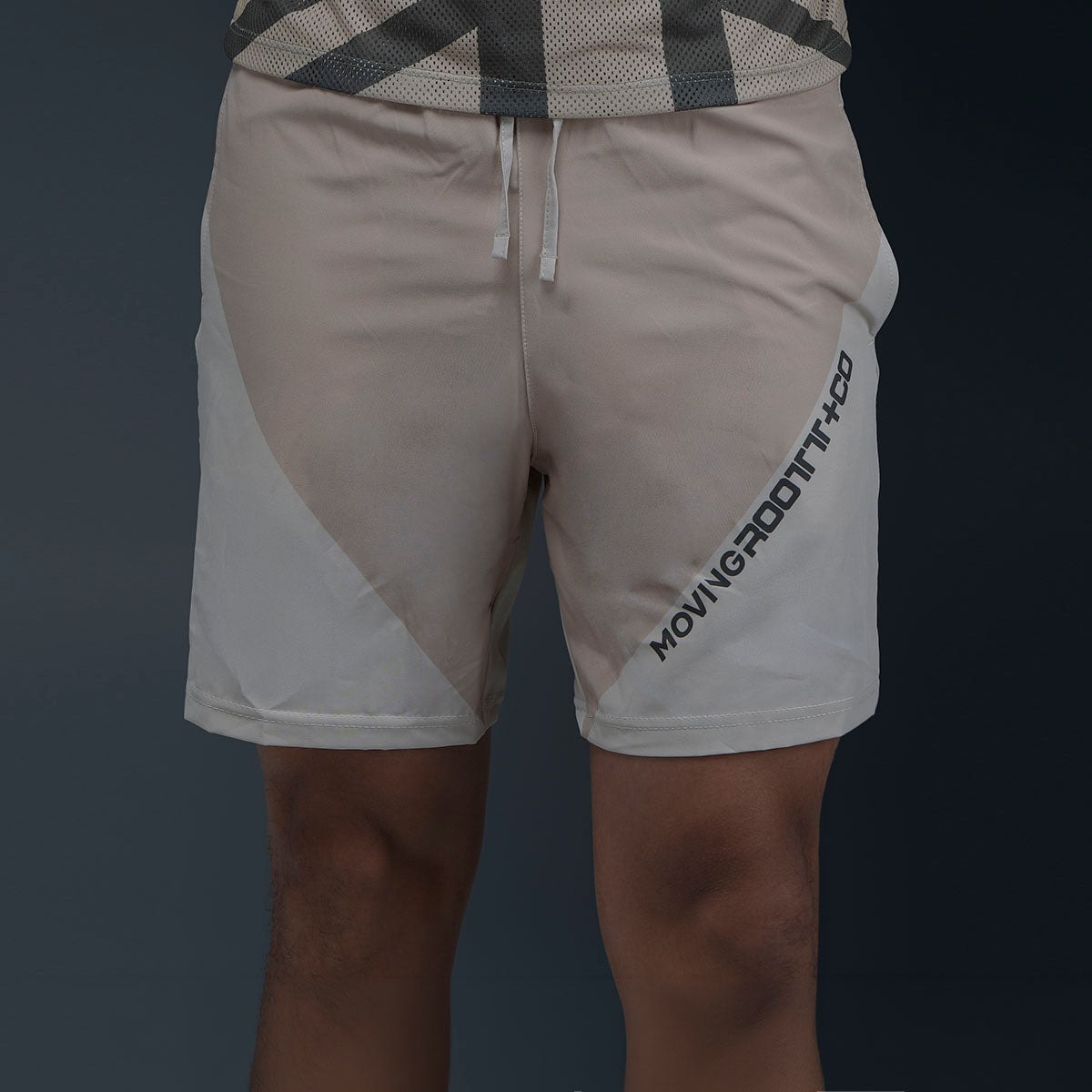 Pantaloneta Deportiva Beige - imagen 1