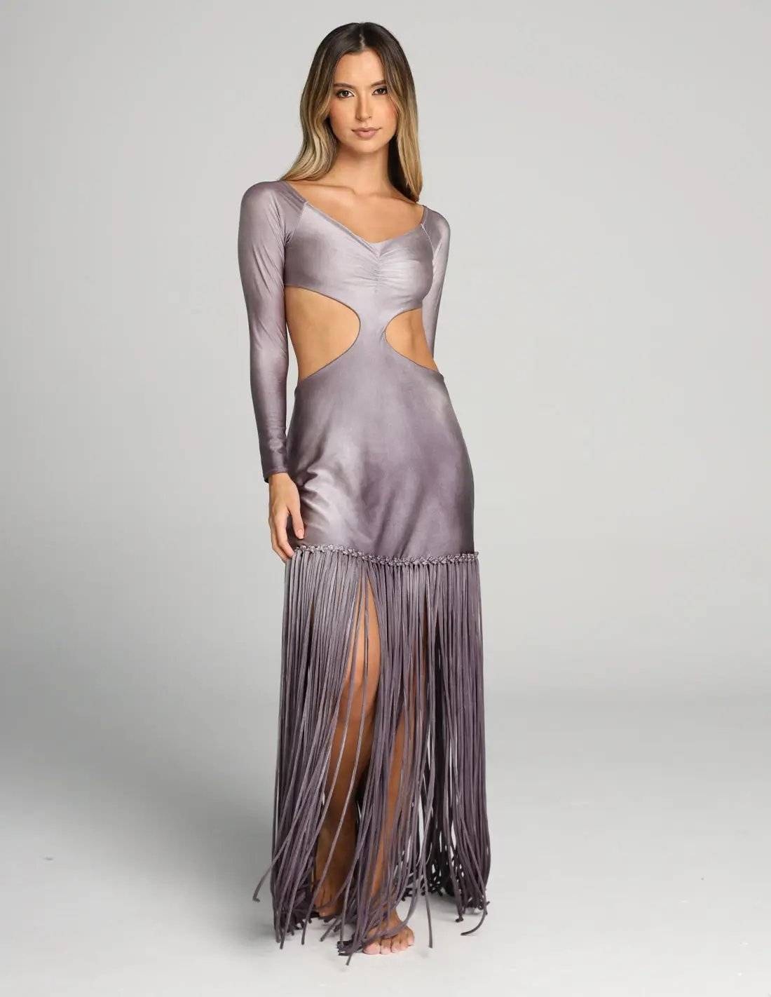 Vestido Aloha Faded Gray - imagen 1