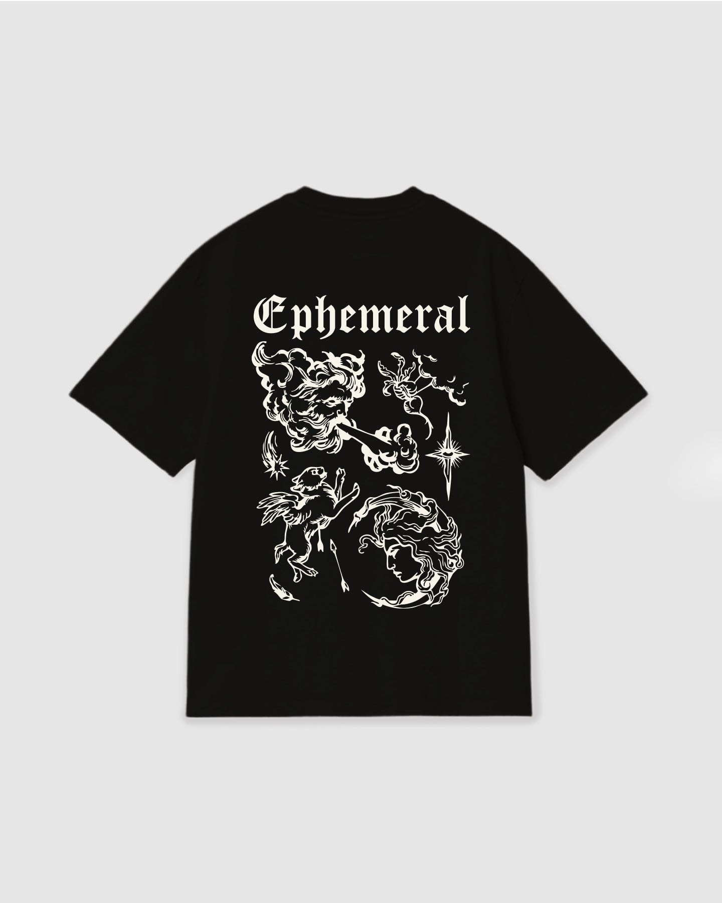 Oversized T Shirt Ephemeral Black - imagen 1