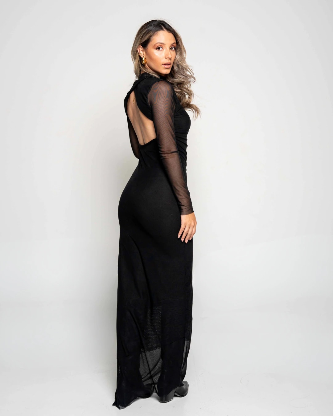 Vestido Nira Negro - imagen 1