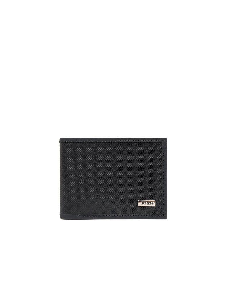 Billetera en cuero para hombre en negro REF THJ100 - imagen 1