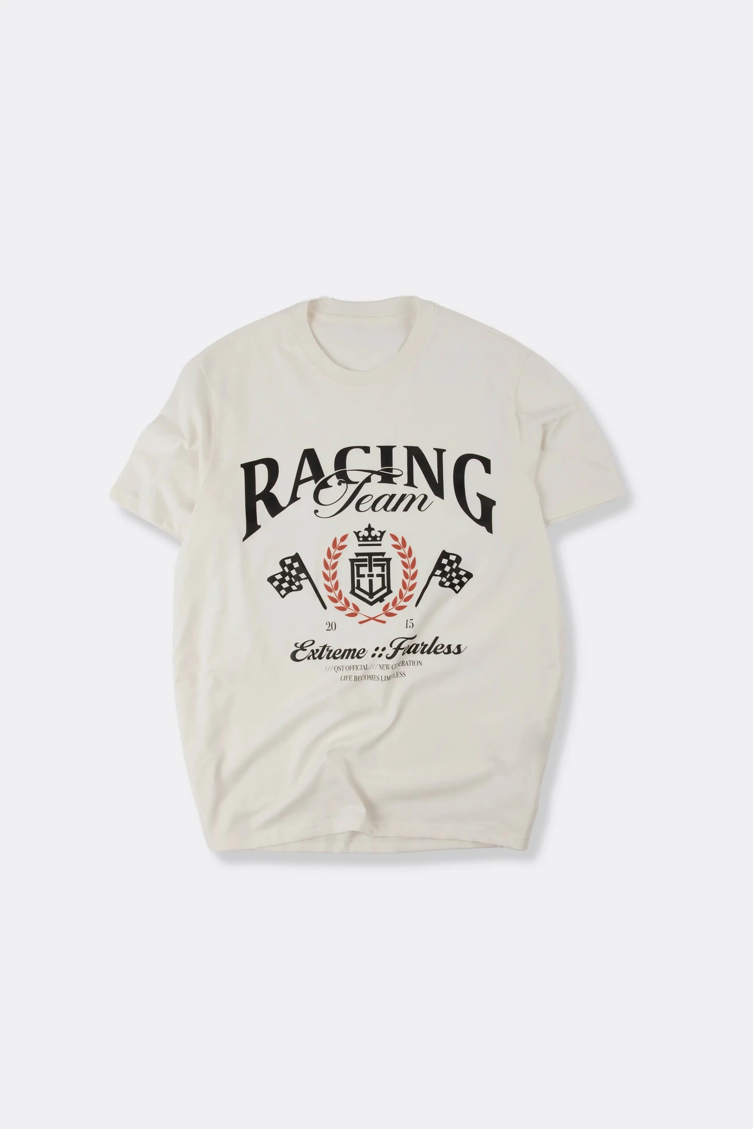 CAMISETA ESPECIAL ESTAMPADO LOCALIZADO COLOR IVORY - imagen 1